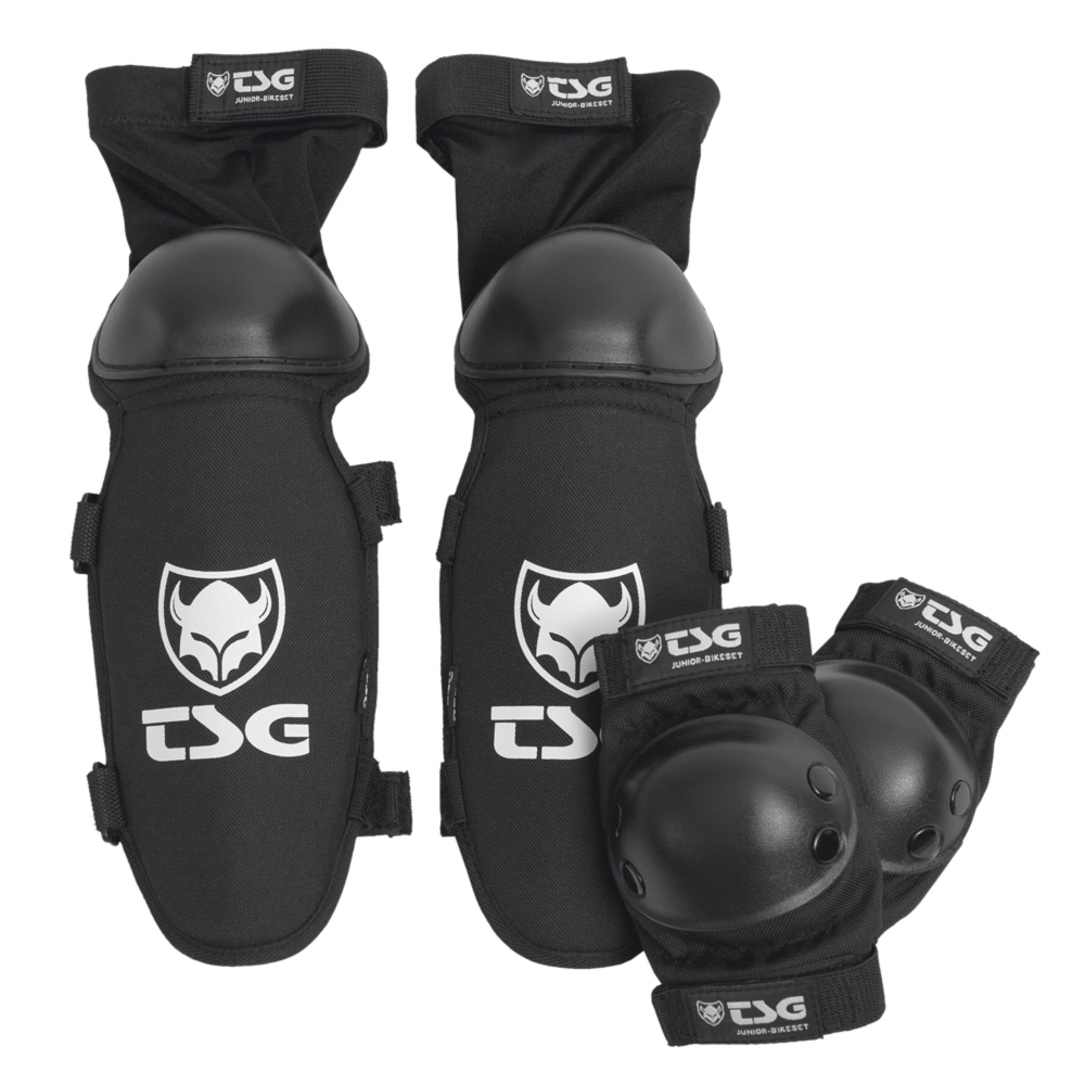 Tsg Set protectii TSG Junior-Bikeset - Black TXXS