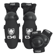 Set protectii TSG Junior-Bikeset - Black TXXS