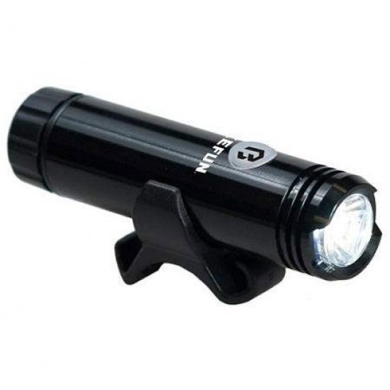 Bikefun Bikefun - Lumina fata pentru bicicleta cu incarcare USB, Bikefun Jy, 1 Led - negru
