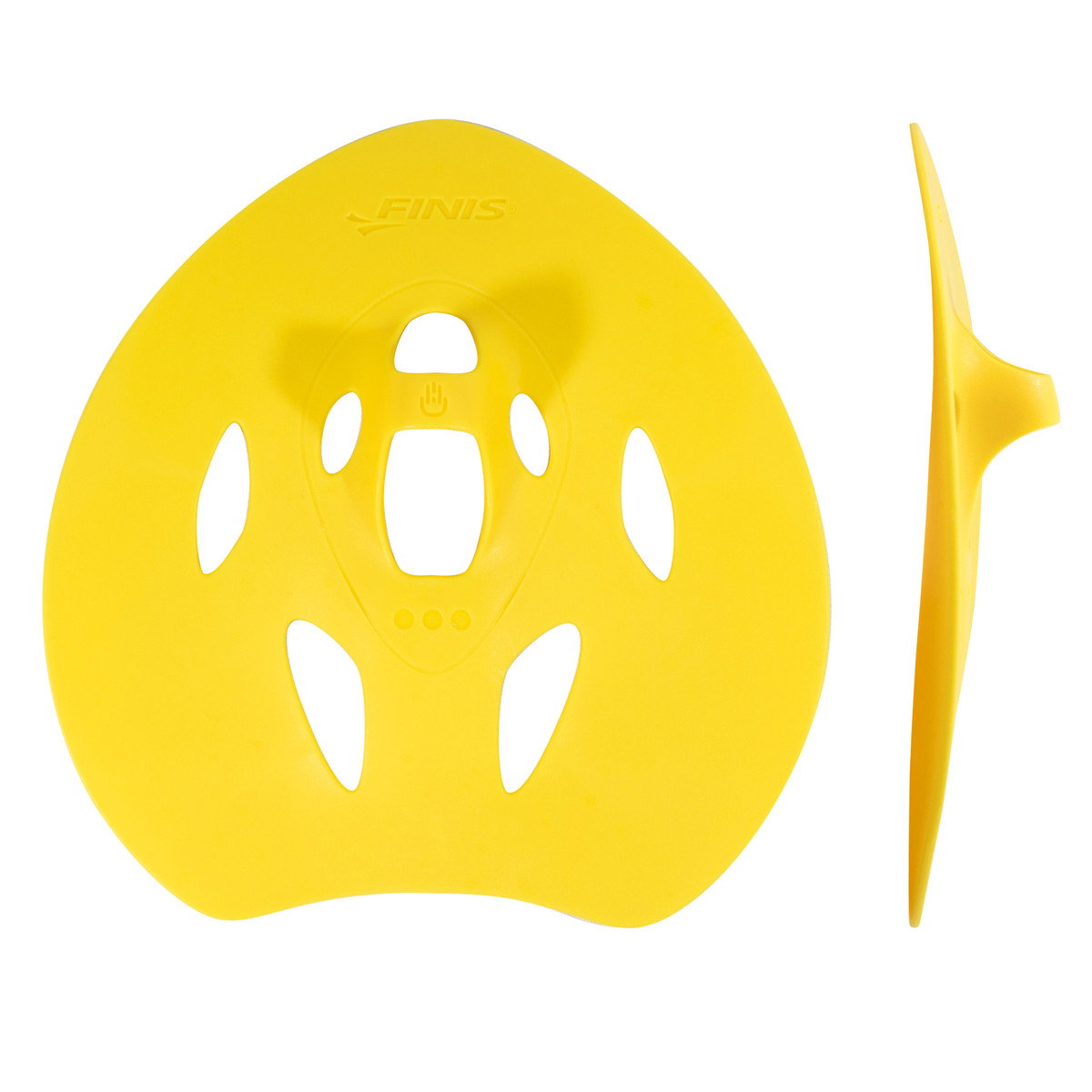 Finis Finis - palmare inot Manta Paddles - galben