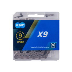 Kmc - Lant Bicicleta 9 viteze X9 - gri
