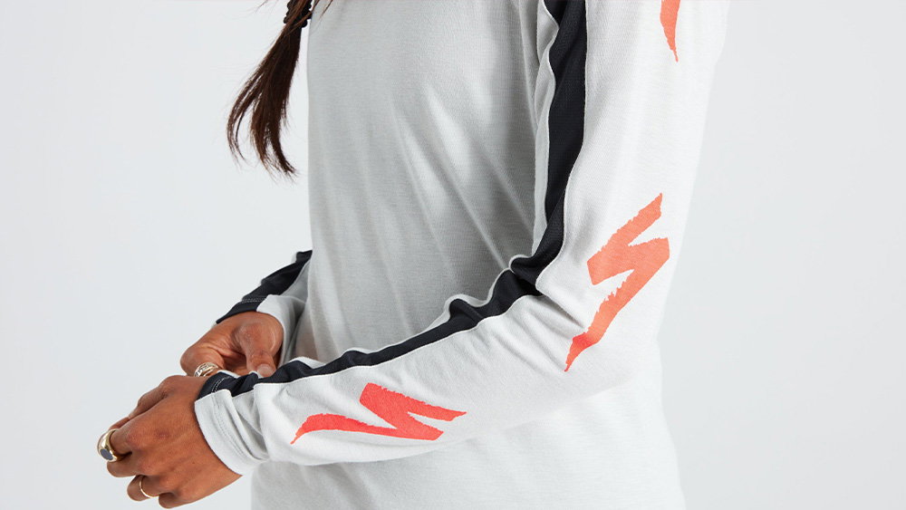 Specialized Tricou SPECIALIZED Women's Trail LS - Dove Grey