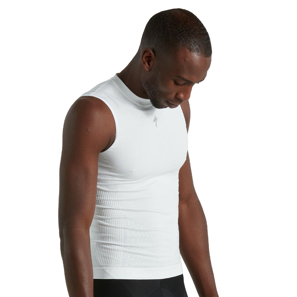 Specialized Maiou SPECIALIZED Men's Seamless Light Baselayer - White