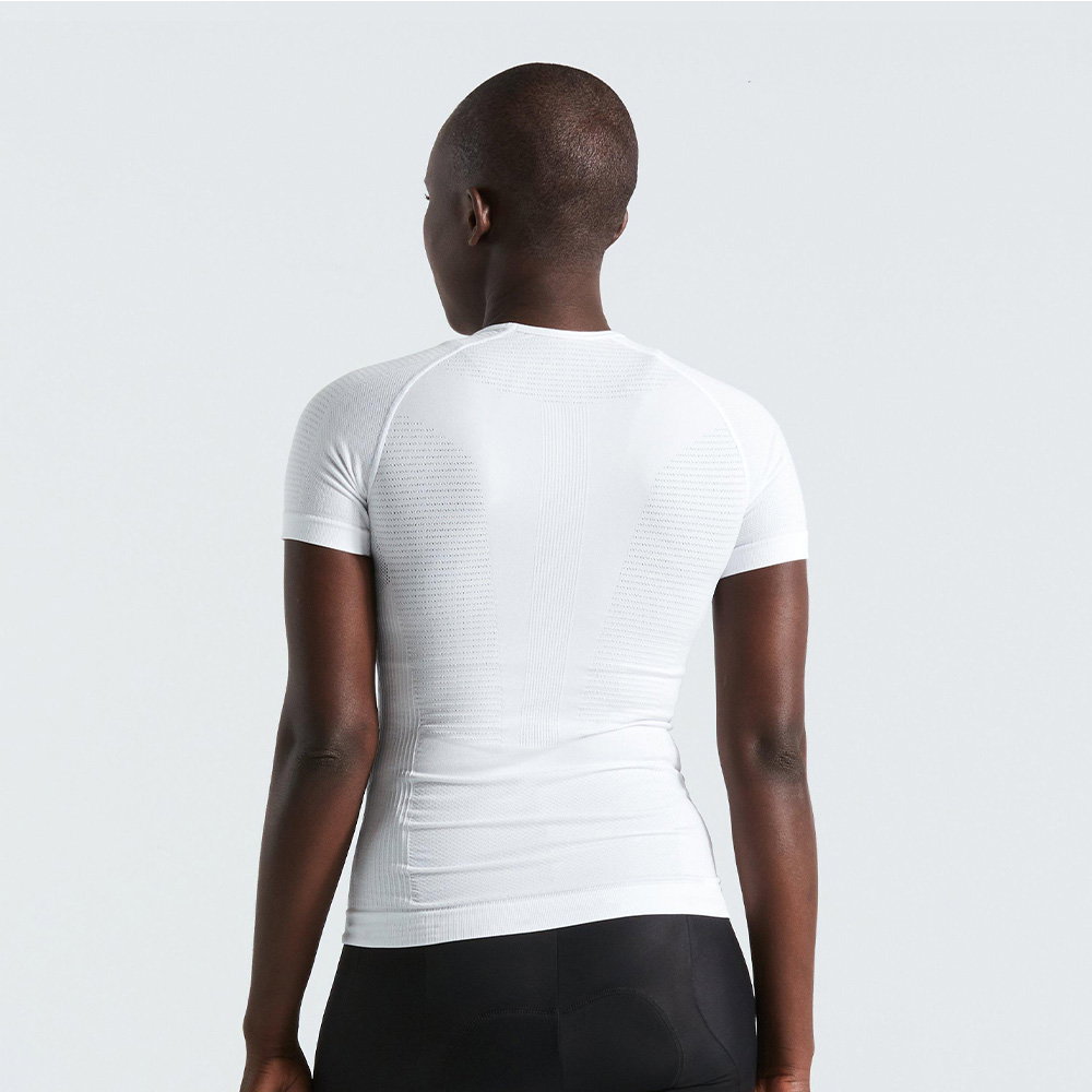Specialized Tricou SPECIALIZED Women's Seamless Light SS Baselayer - White