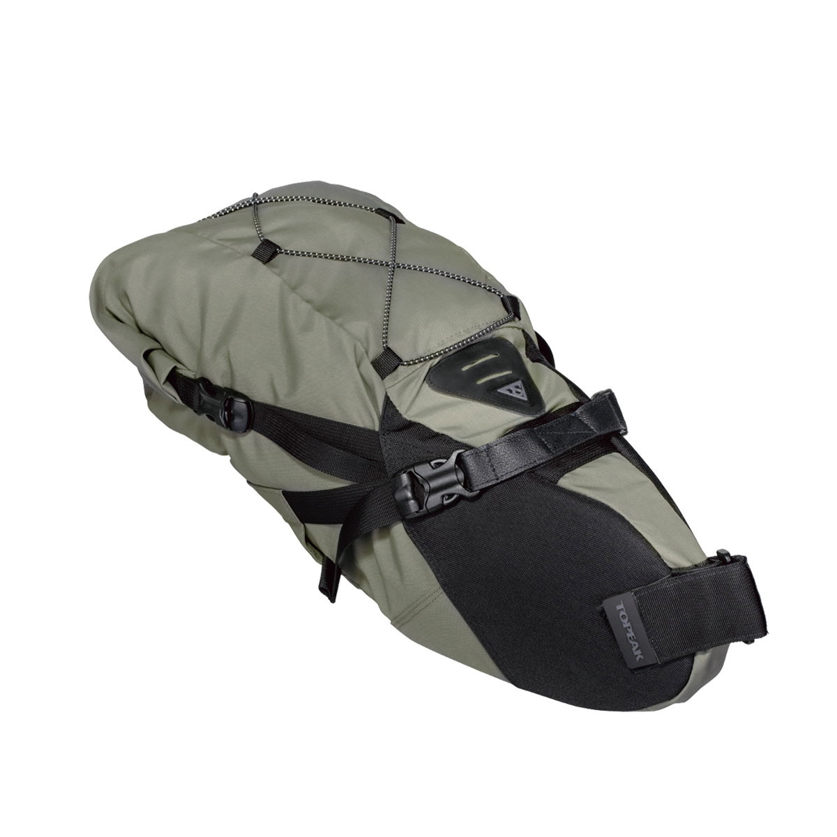 Topeak Geanta Topeak BackLoader TBP-BL3G - Volum 15 L, Verde - logo Gri