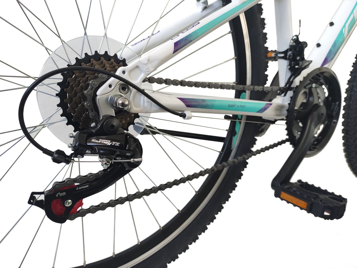 Cross Bicicleta CROSS Daisy 26 copii - aluminiu - Alb