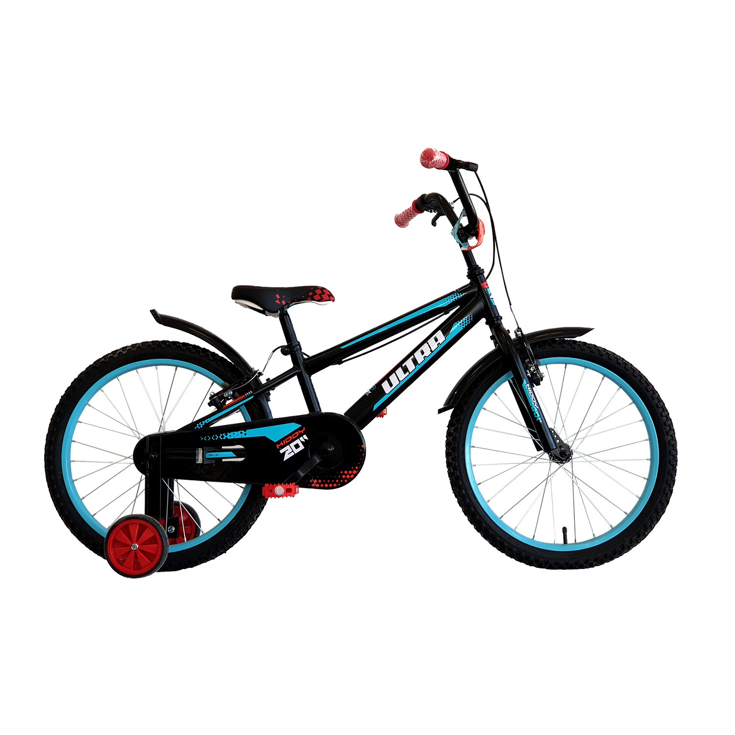 Bicicleta ULTRA Kidy 20 V-Brake copii - Negru