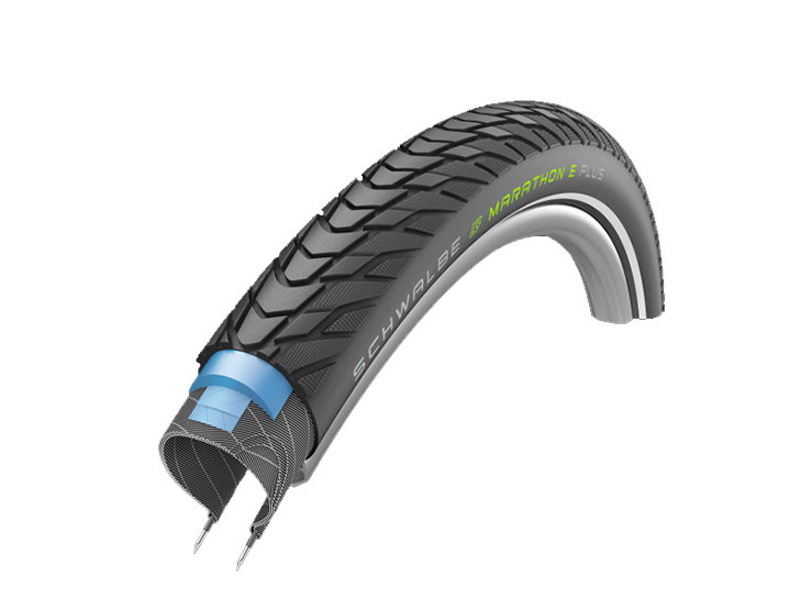 Bicycle Parts Cauciuc SCHWALBE Marathon E-Plus Perf - 28x1.50 700x38C (40-622) HS498 ADDIX - Sarma