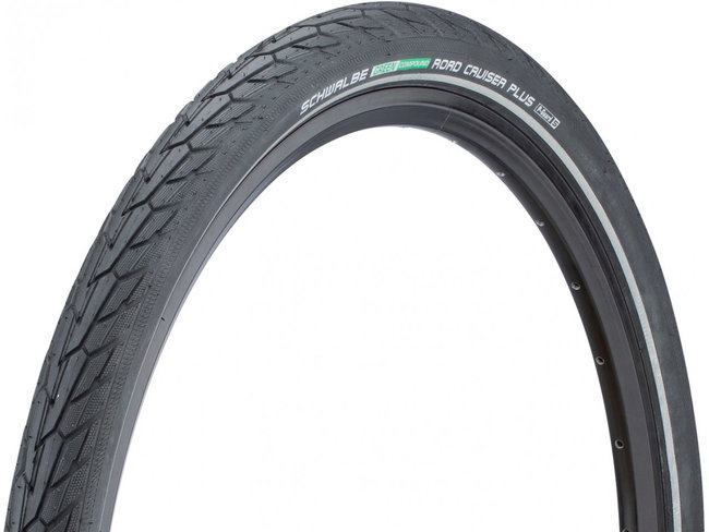 Cauciuc SCHWALBE Road Cruiser Plus PunctureGuard, TwinSkin - 28x1.75 (47-622) HS484 Green