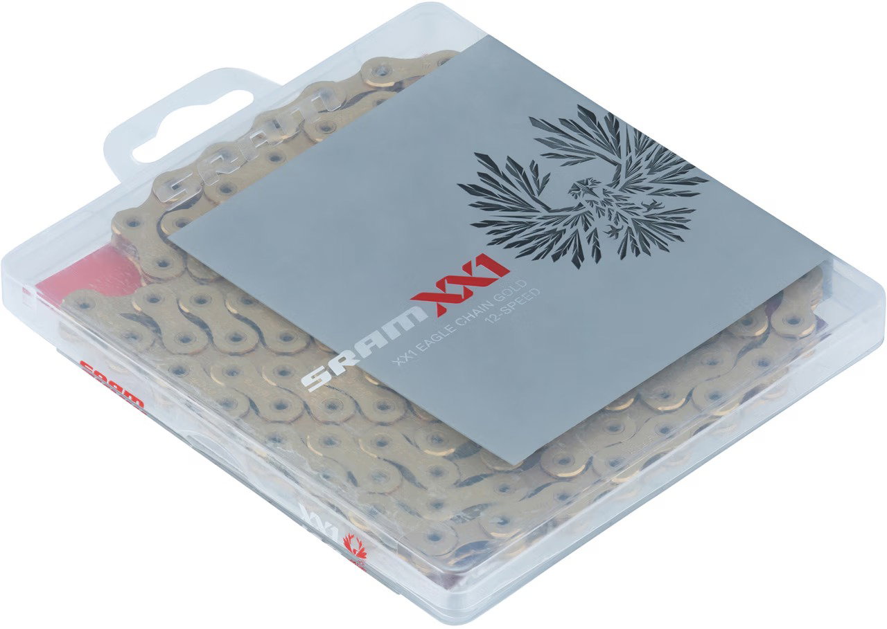 Bicycle Chains SRAM - lant - 12 viteze - XX1 Eagle Chain CN-EAGL-XX1-A1 - gold - 126 zale