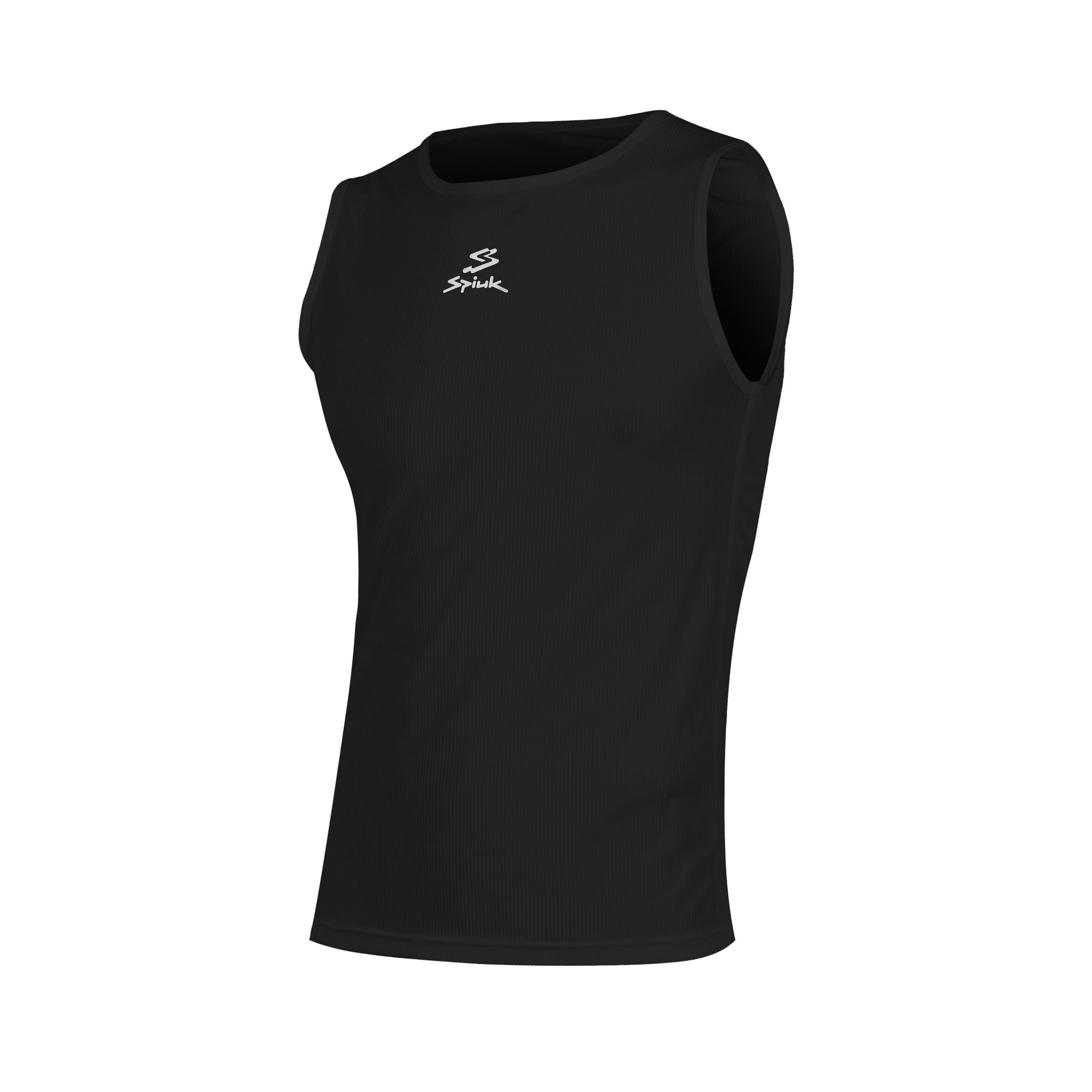 Spiuk Spiuk - Bluza ciclism fara maneci ANATOMICAL FIT SL base layer - negru