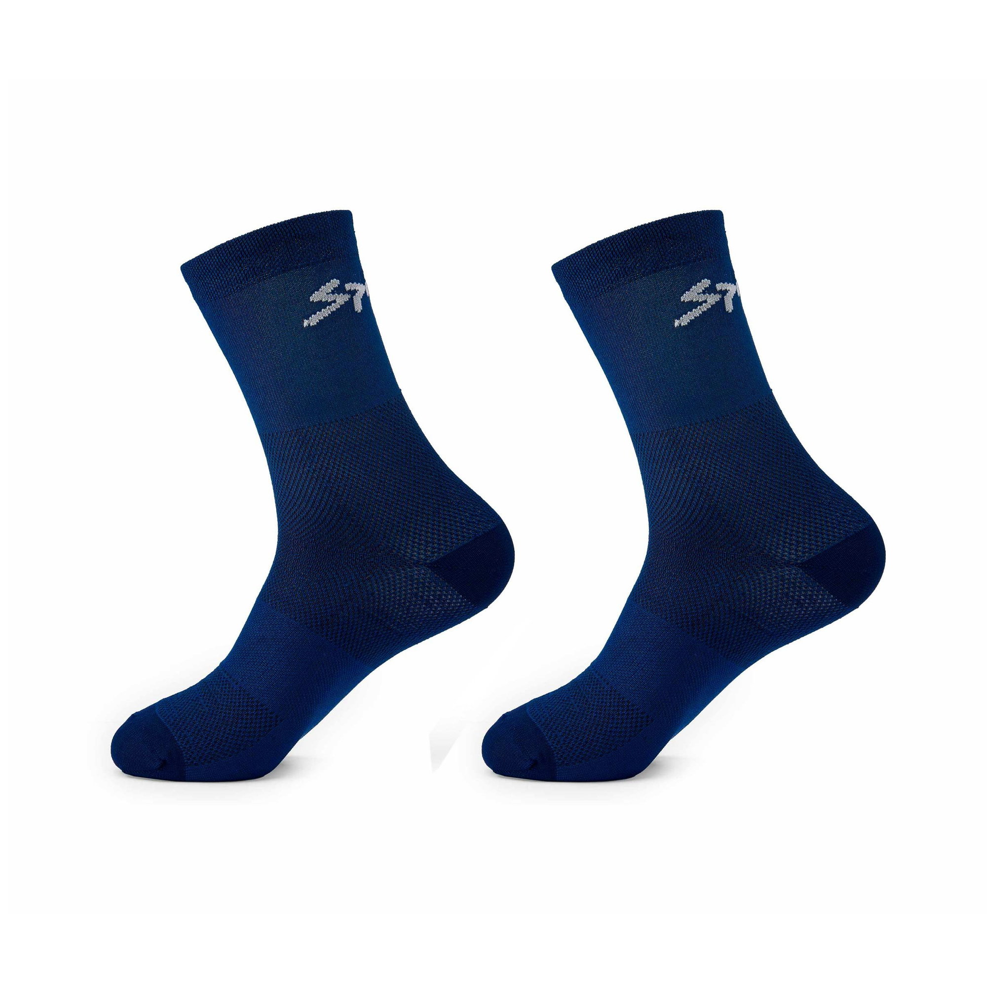 Spiuk Spiuk - Set sosete ciclism medii ANATOMIC medium long 2 socks pack - bleumarin