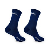 Spiuk - Set sosete ciclism medii ANATOMIC medium long 2 socks pack - bleumarin
