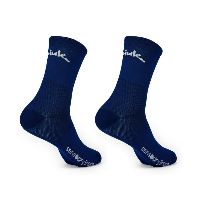 Spiuk - Set sosete ciclism medii ANATOMIC medium long 2 socks pack - bleumarin