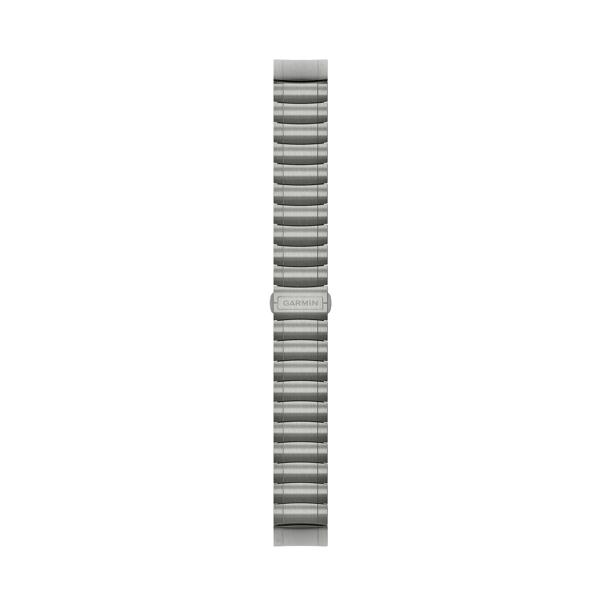 Watch Bands Garmin curea hibrida metalica cu silicon QuickFit pentru MARQ