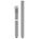 Garmin curea silicon QuickFit 22 - gri Powder - 3 piese