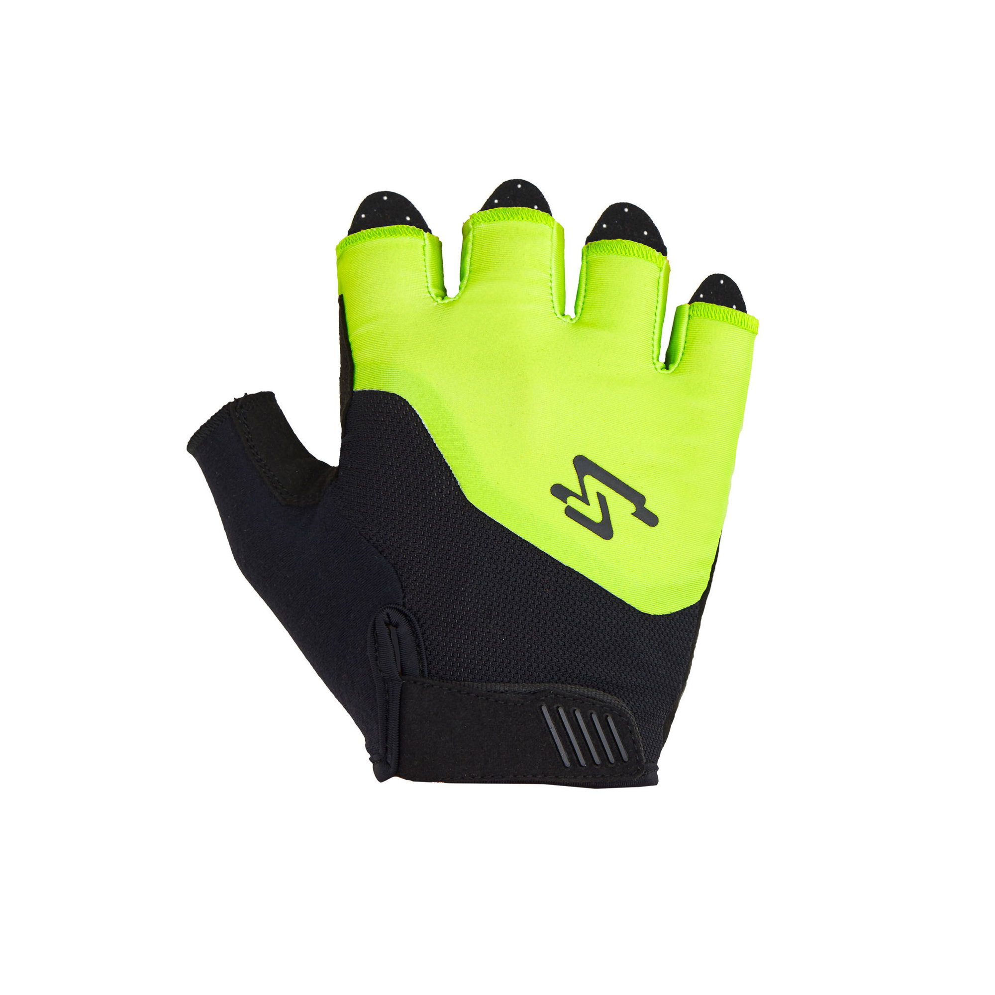 Spiuk Spiuk - Manusi ciclism degete scurte TOP TEN - negru verde lime