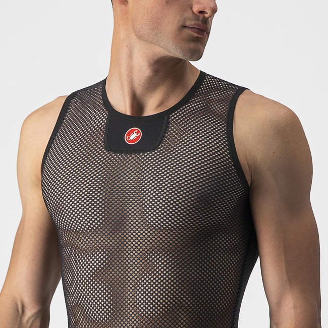 Bluza de corp perforata Castelli Core Mesh SL, Negru, S/M