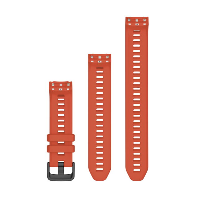Garmin curea silicon pentru Instinct 2s/ 2s Solar - 20mm rosu Poppy
