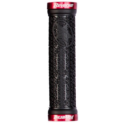 Reverse Mansoane Reverse Stamp Lock-On 135/30mm Negru/Rosu