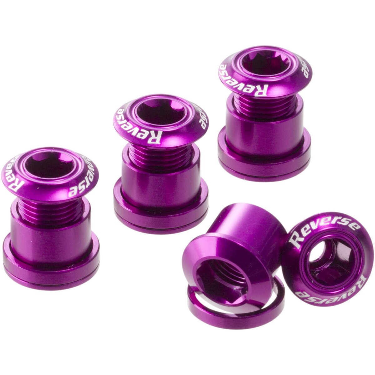 Bicycle Bottom Brackets Set 4 suruburi angrenaj Reverse Chainring Bolt Mov