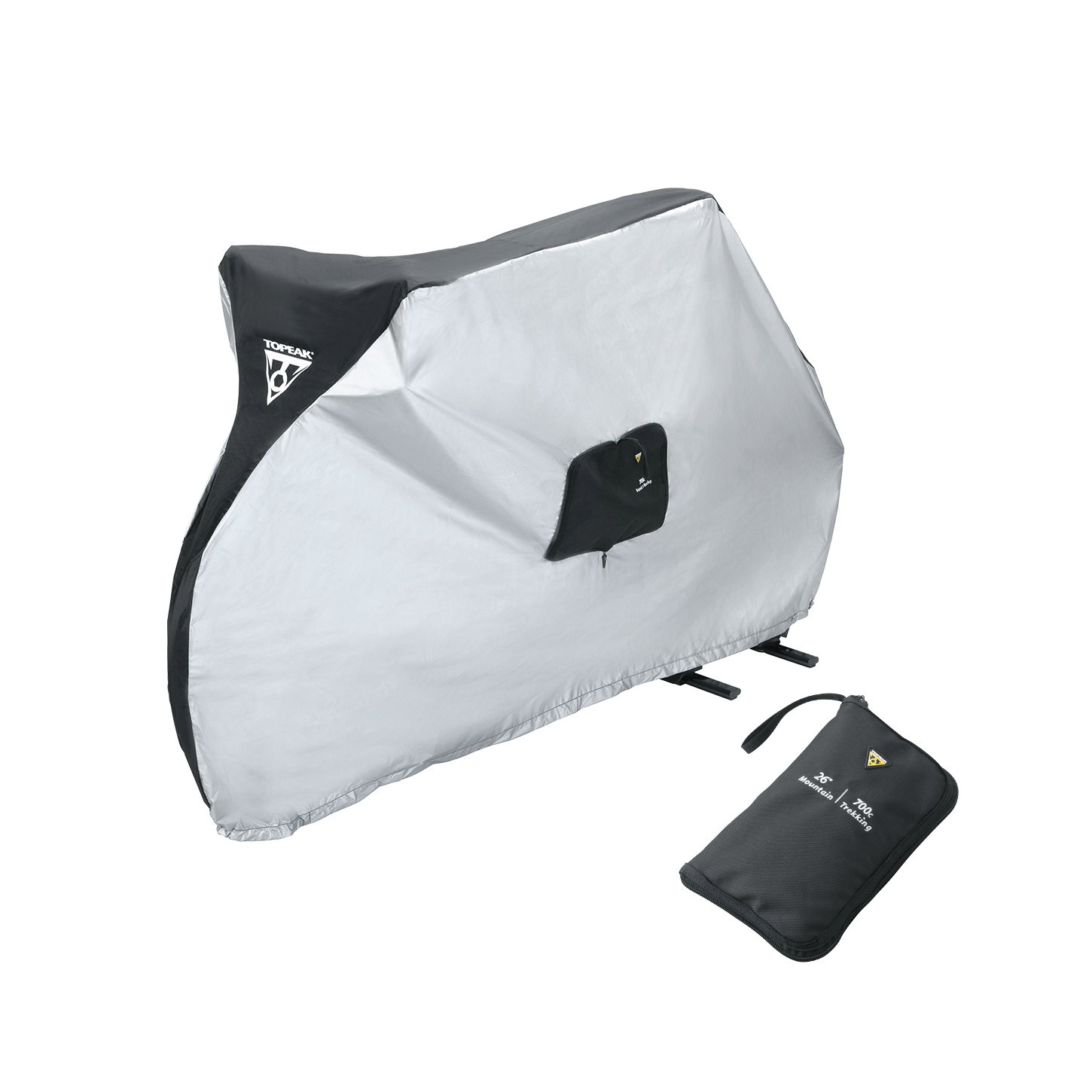Topeak Topeak - husa depozitare biciclete sosea Bike Cover - argintiu