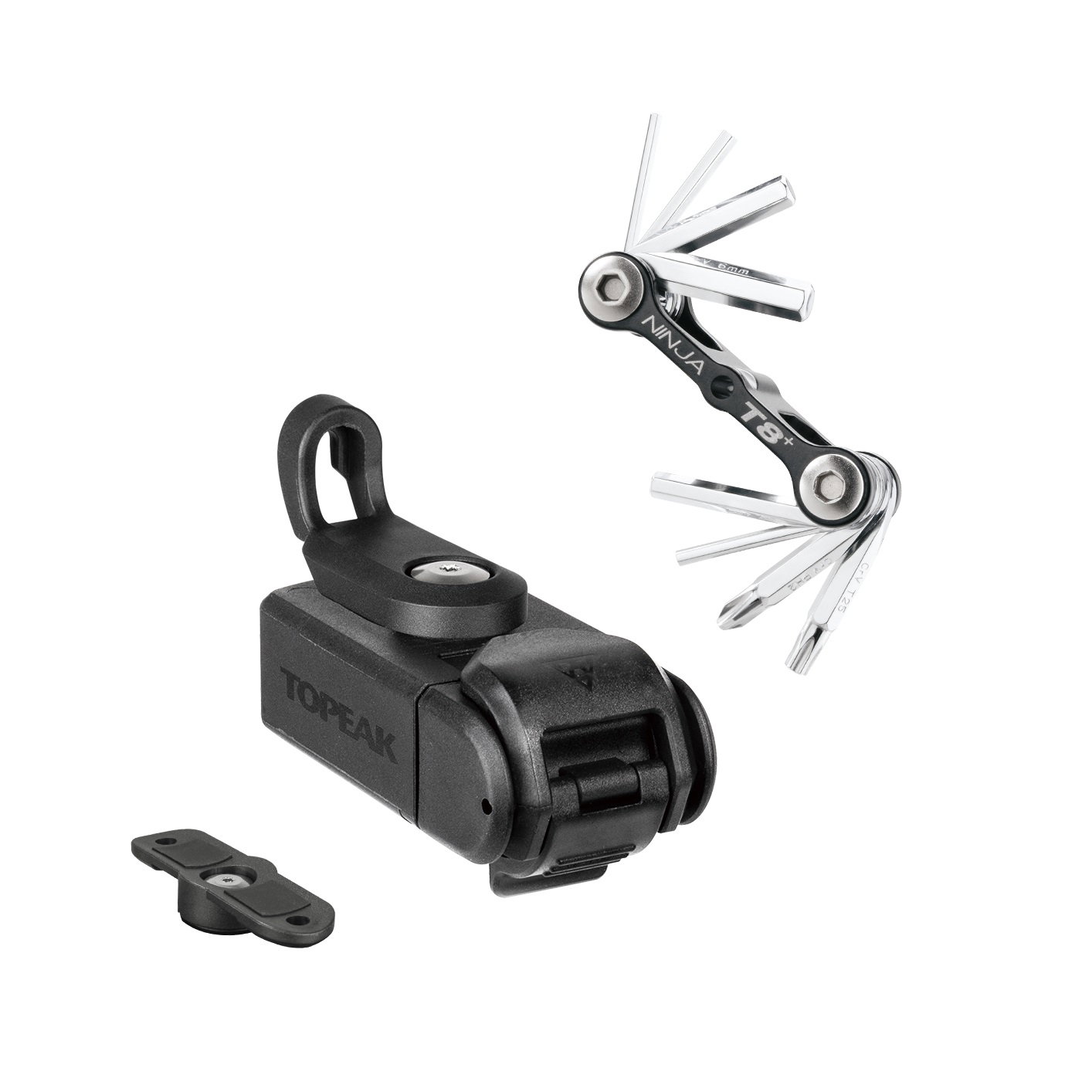 Topeak Topeak - set mini chei Bicicleta Ninja Master multitool + ToolBox T8