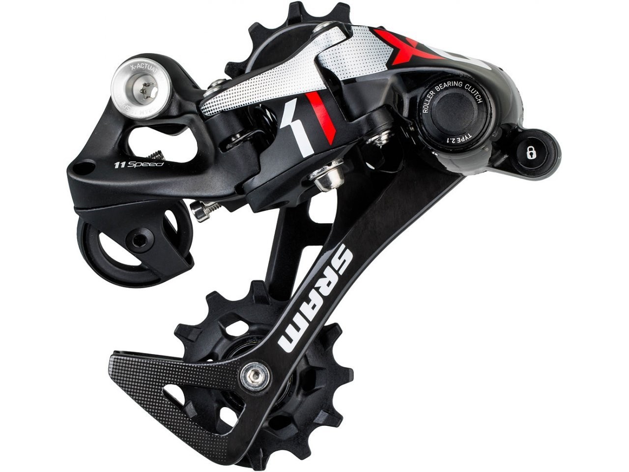 Bicycle Derailleurs Schimbator SRAM X01 Type 2.1 lung, Culoare: Black
