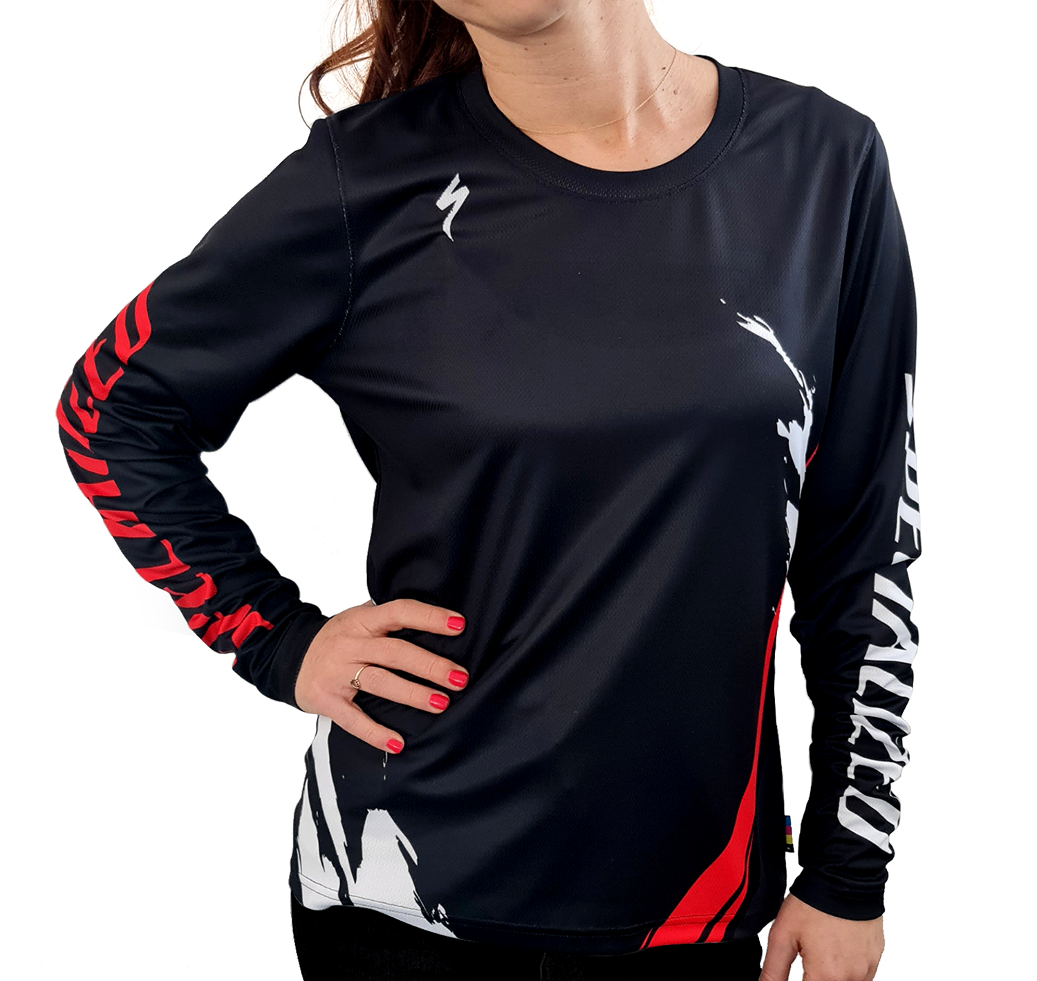 Tricou SPECIALIZED Women's All Mountain LS - Trail of Flames