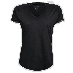 Tricou alergare FUNKIER Biancavilla - Negru