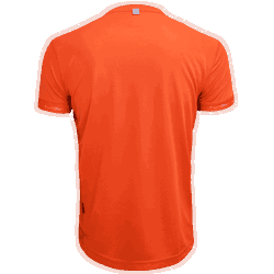 Tricou alergare FUNKIER Gela - Portocaliu neon