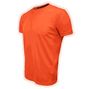 Tricou alergare FUNKIER Gela - Portocaliu neon