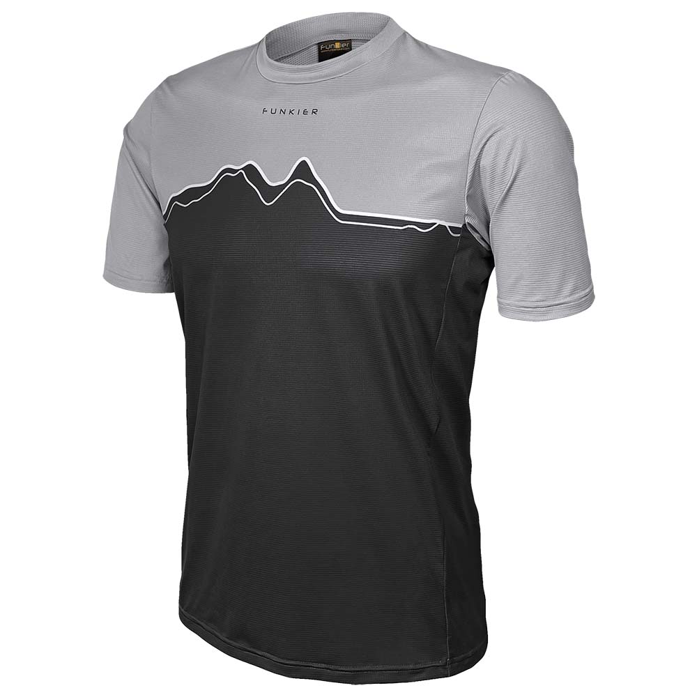 Funkier Tricou FUNKIER Bonefro Enduro - Grey