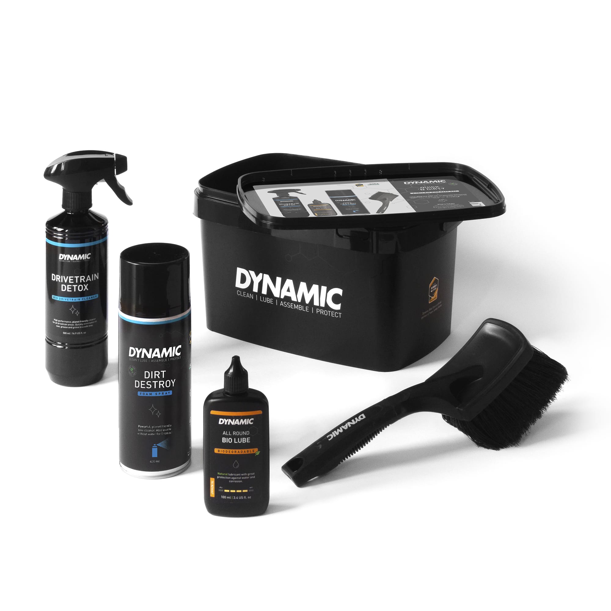 Dynamic Bike Care Dynamic Bike Care - Set complet intretinere bicicleta Quick`n Dirty