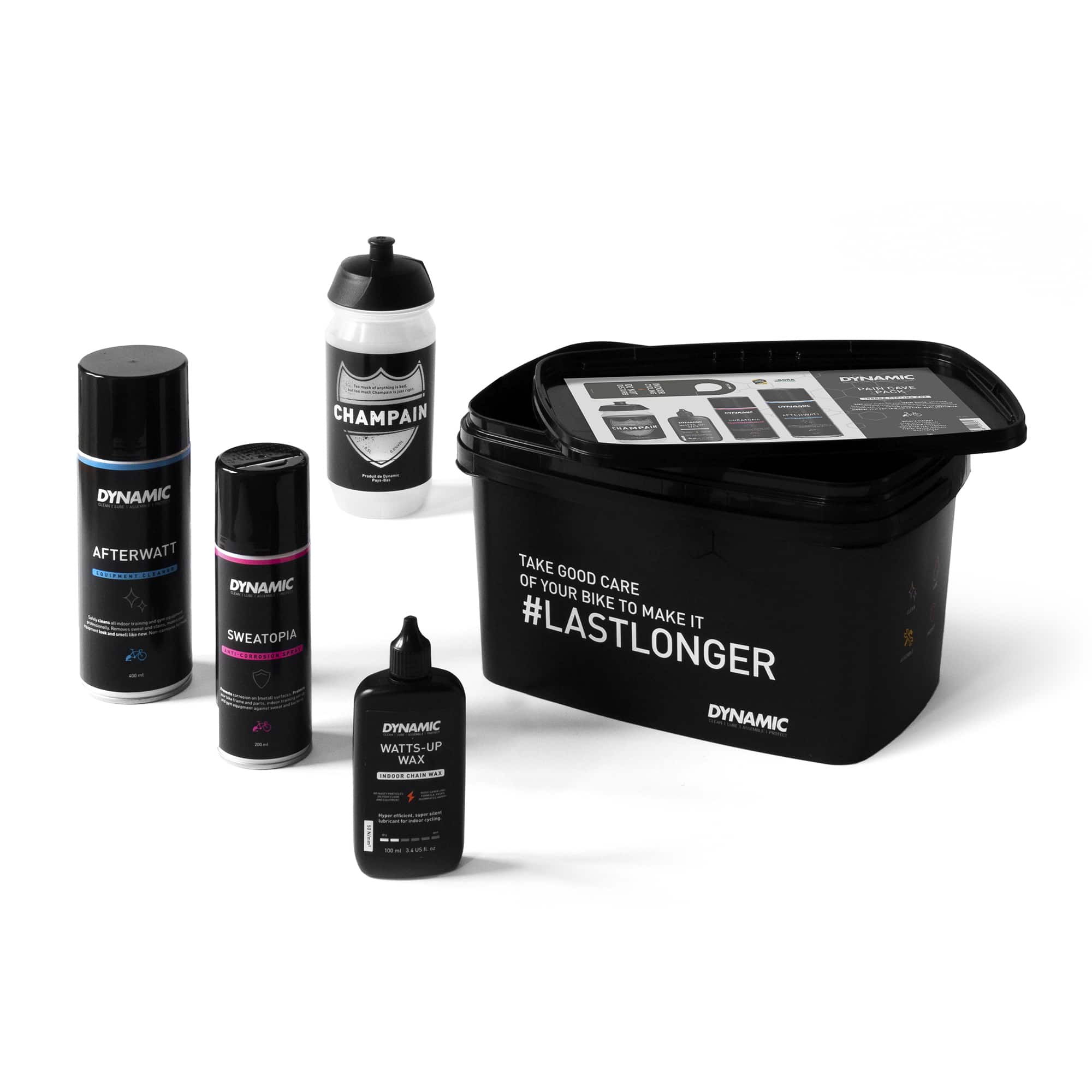 Dynamic Bike Care Dynamic Bike Care - Set complet intretinere bicicleta indoor Pain Cave Pack