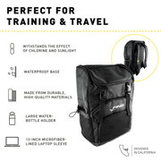 Finis - rucsac echipament inot Team Backpack - albastru negru