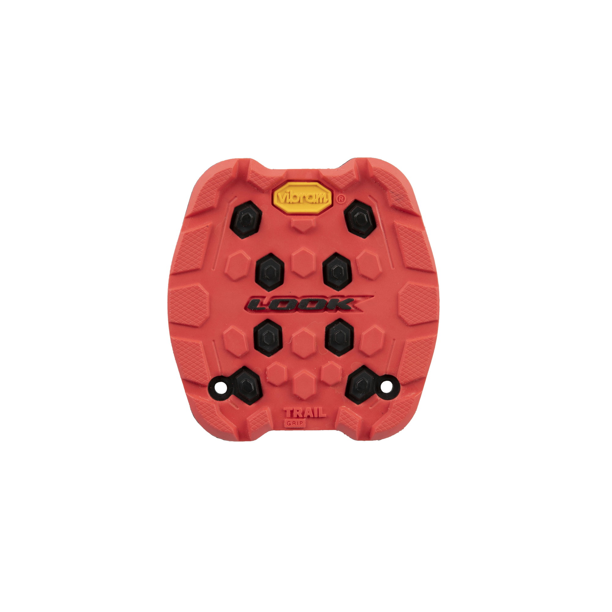 Bicycle Pedals Look - Vibram Activ Grip Trail Pad - suprafata de schimb pentru pedale - rosu