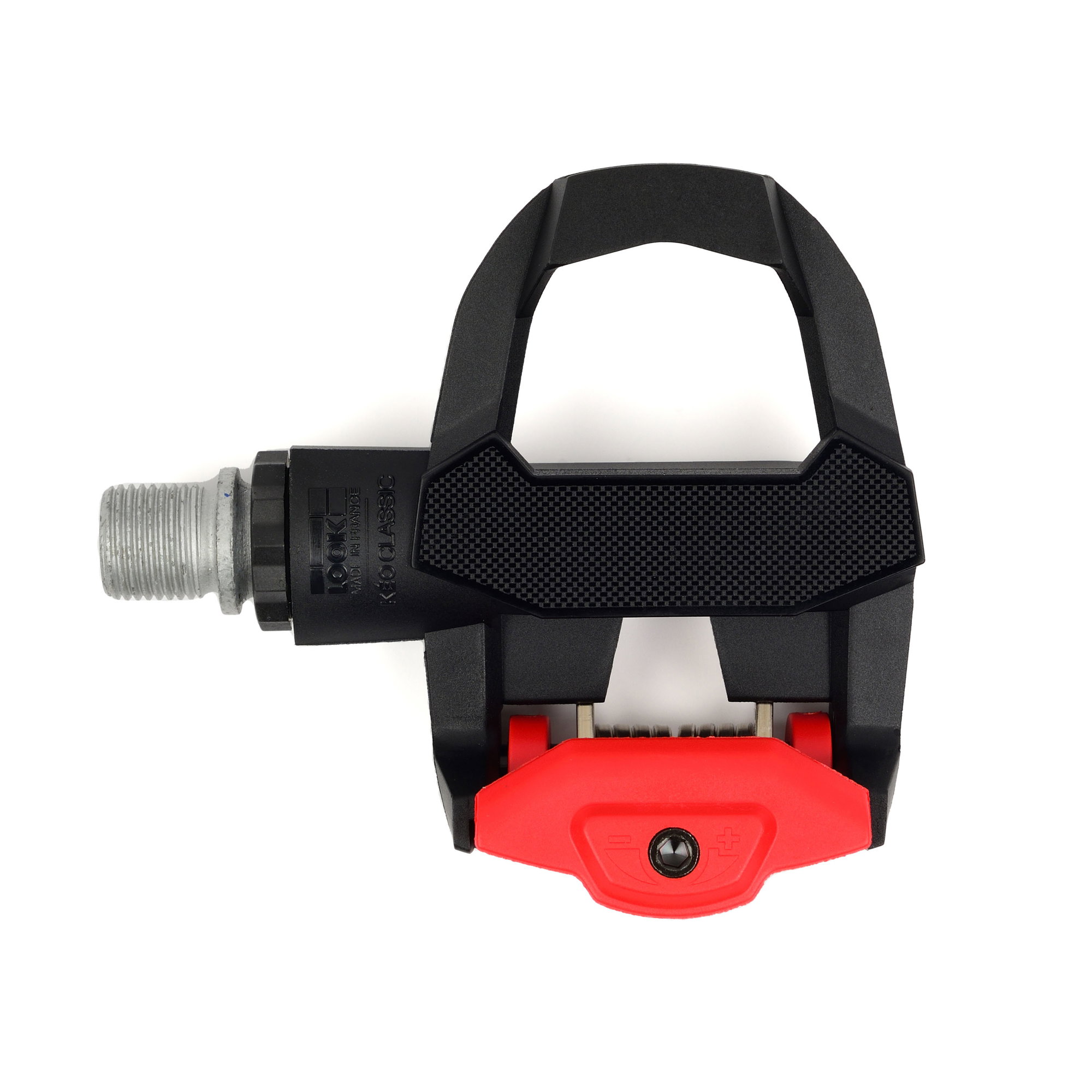 Bicycle Pedals Look - pedale sosea clipless comfort pentru sosea - Keo Classic 3 - negru-rosu