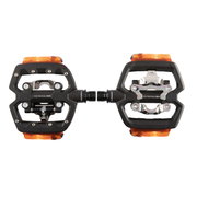 Look - pedale trekking hibride flat/ clipless SPD cu lumina - Geo Trekking Roc Vision