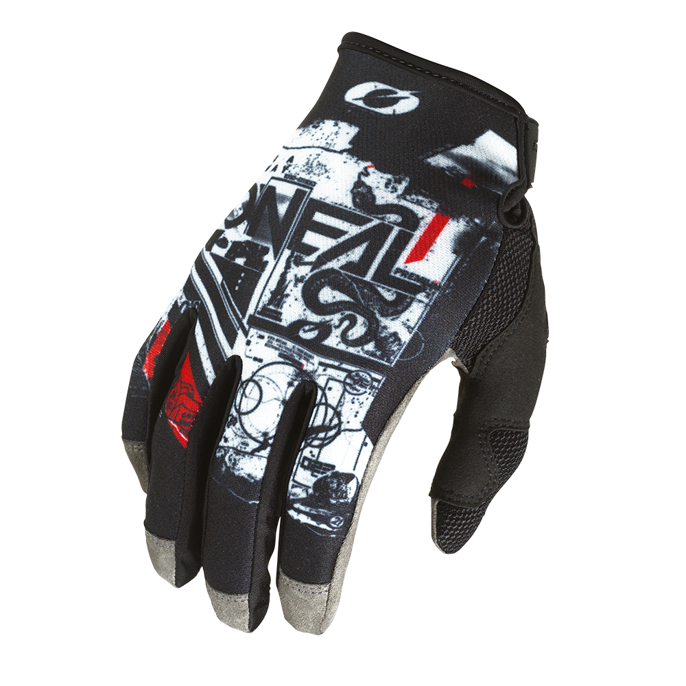 Oneal MAYHEM Glove SCARZ V.22 black white red S 8