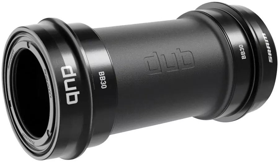 Bicycle Bottom Brackets Monobloc Pedalier Sram Dub Road, Interfata PressFit Bb30 - L 73 Mm, Negru