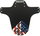 Aparatoare noroi RockShox Mtb - Print Steag USA, Negru
