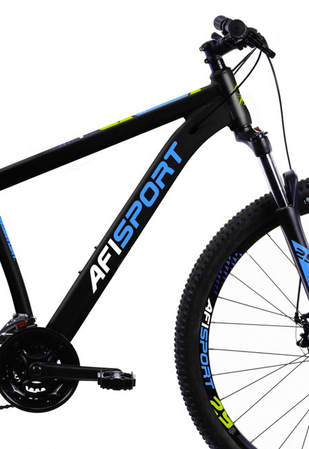 Bicicleta Mtb Afisport M2 - 29 inch, L, Negru