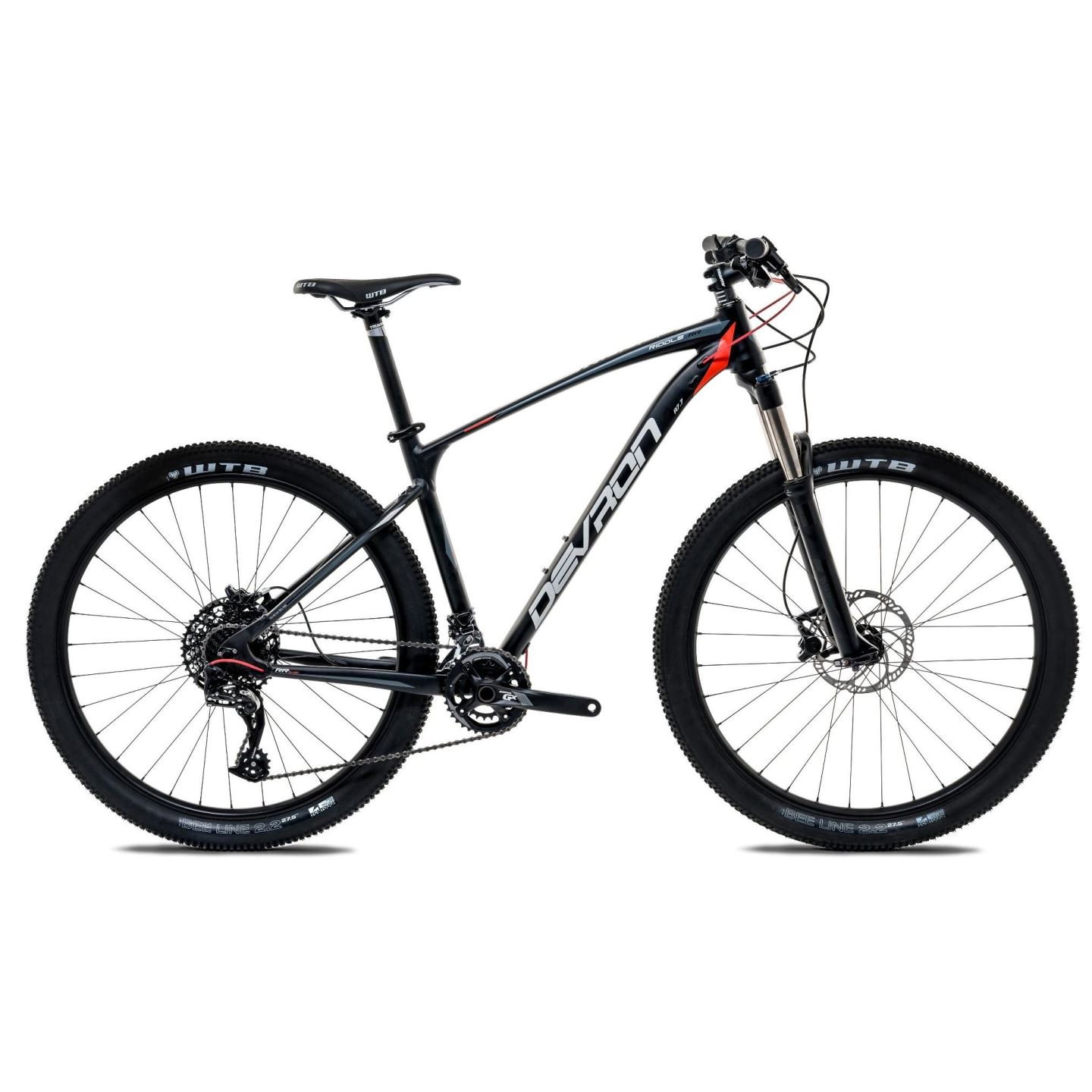 Devron Cadru Devron Riddle Race R7.7 - L, 495 Mm, Negru-Gri