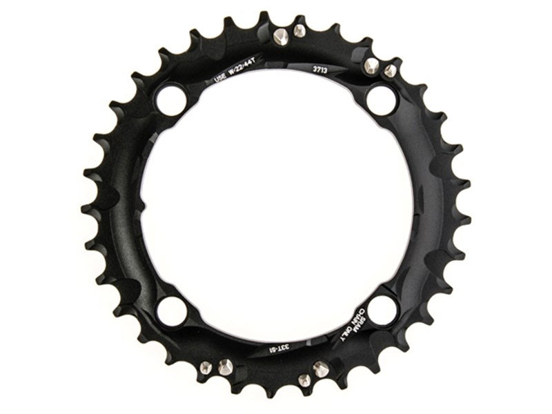 Bicycle Bottom Brackets Foaie Angrenaj Sram Mtb BCD 104 S1 AL5 - 33T, Negru