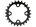 Foaie Angrenaj Sram Mtb BCD64 V1 - Otel, 24T, Negru