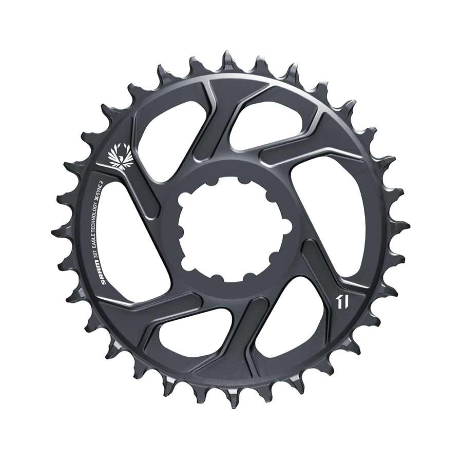 Bicycle Bottom Brackets Foaie Angrenaj Sram X-SYNC 2 Direct Mount 3mm Offset Boost - 30T, Gri