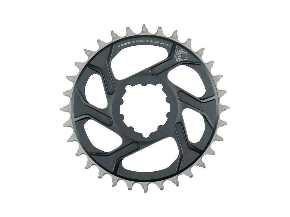 Bicycle Bottom Brackets Foaie Angrenaj Sram X-SYNC 2 Direct Mount 6mm Offset Eagle - 32T, Gri
