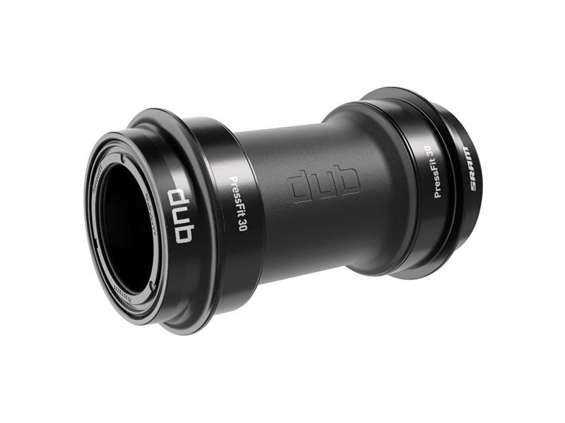 Bicycle Bottom Brackets Monobloc Pedalier Sram Dub Mtb, Interfata Pressfit BB30, CL55 - L 73 Mm, Negru