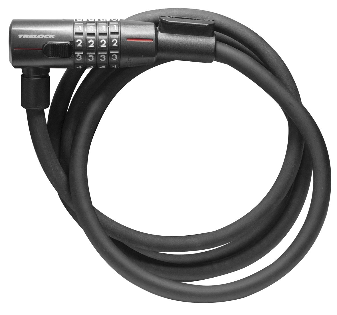 Antifurt Bicicleta Trelock Sk 312 Cifru 180 12 - L 180 Cm, Negru